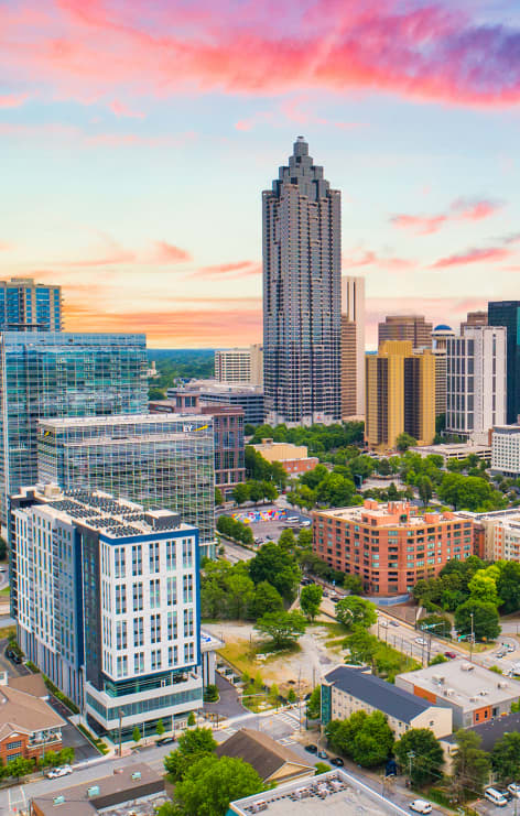 Skyline at MAA Centennial Park luxury apartment homes in Atlanta, GA