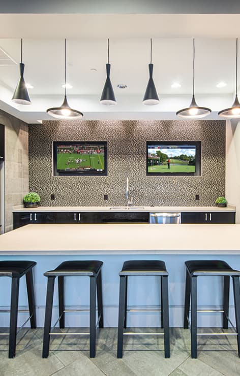 Clubhouse at Post Alexander High Rise luxury apartment homes in Atlanta, GA