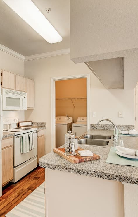 Kitchen at MAA Bear Creek luxury apartment homes in Euless, TX near Dallas