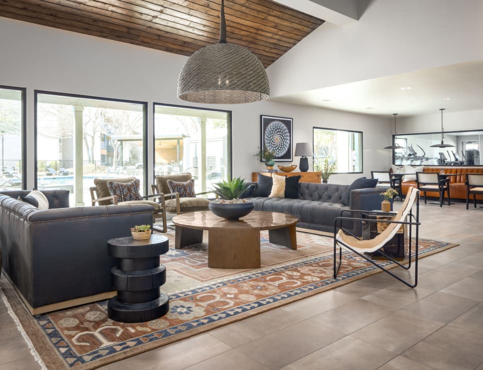 Repositioned clubhouse at MAA East Austin in Austin, TX