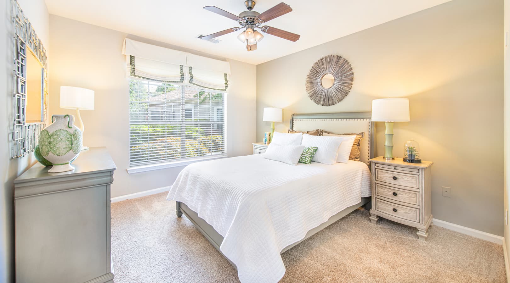 Bedroom at MAA Prescott luxury apartment homes in Atlanta, GA