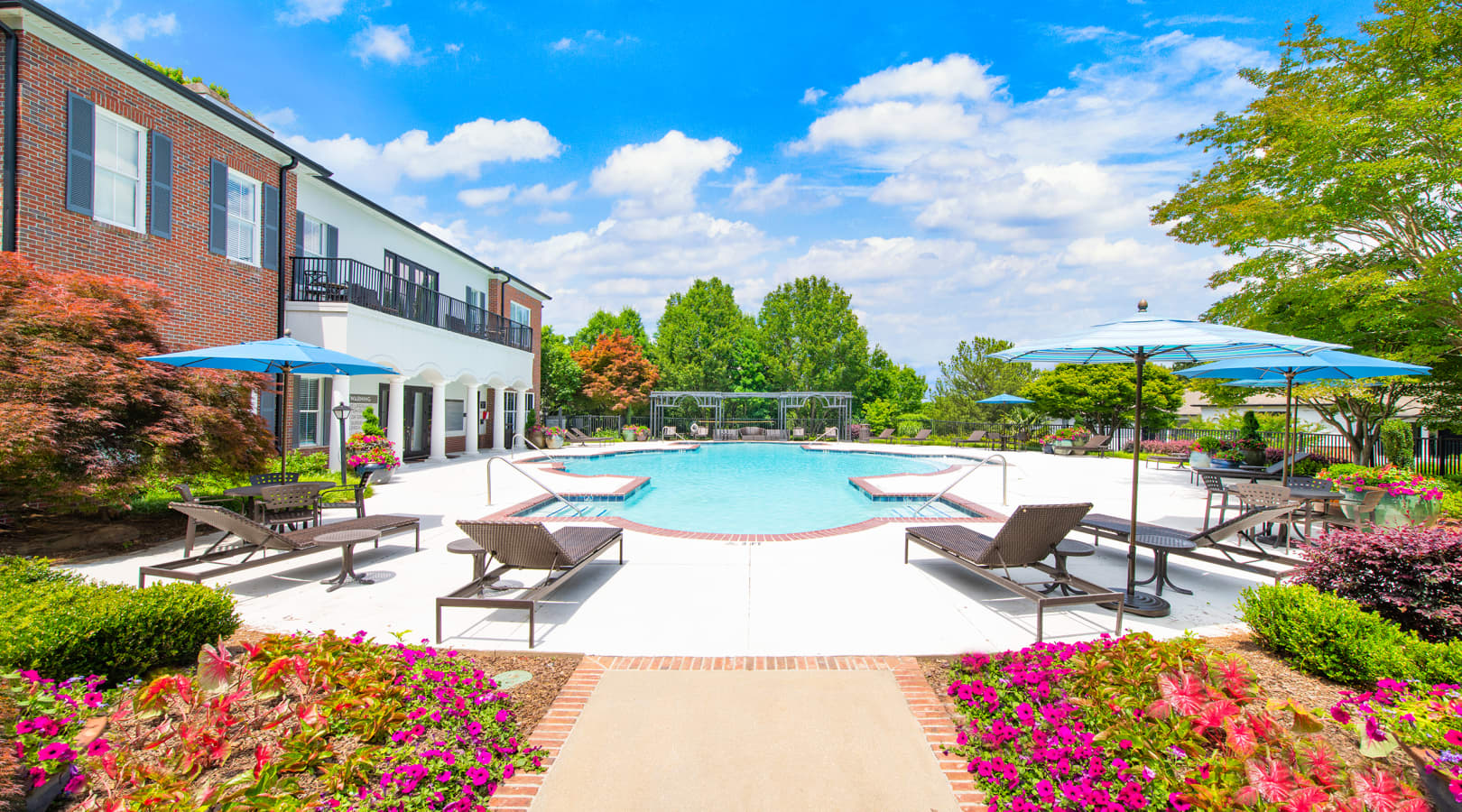 Pool at MAA Spring luxury apartment homes in Smyrna, GA