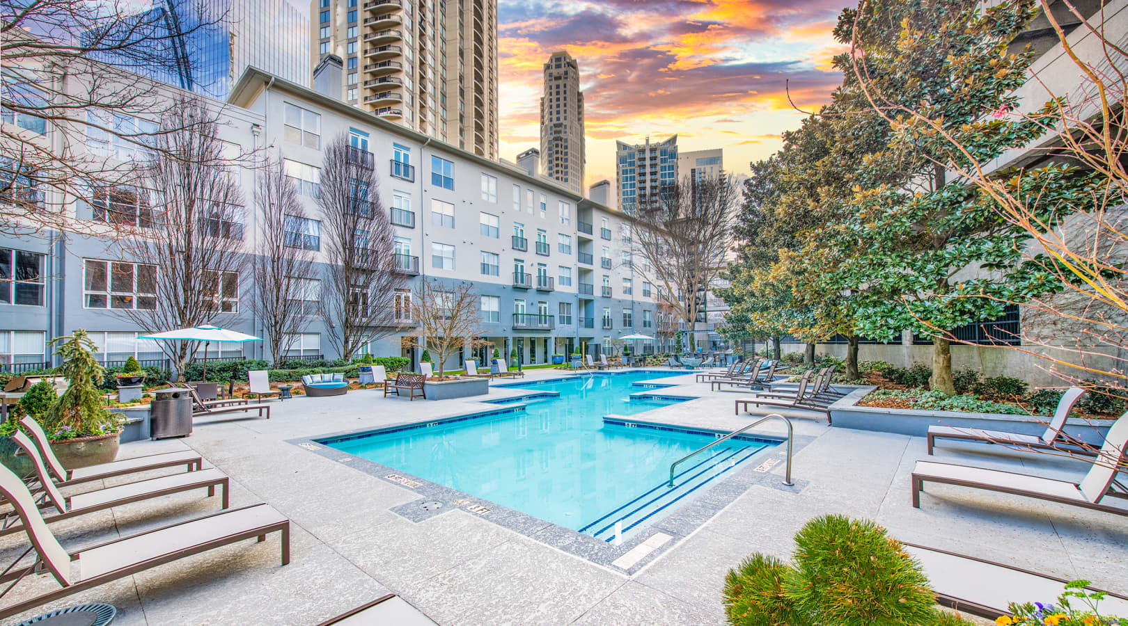 Pool at MAA Stratford luxury apartment homes in Atlanta, GA