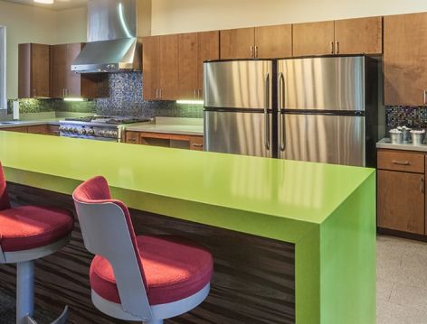 Lobby at Skysong luxury apartment homes in Phoenix, AZ