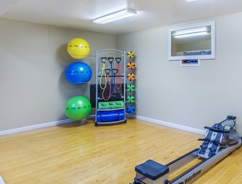 Gym at Colonial Village at Huntington luxury apartment homes in Savannah, GA