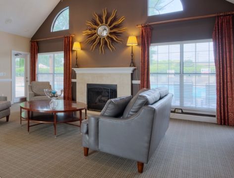 Leasing Center at Colonial Village at Matthews luxury apartment homes in Charlotte, NC