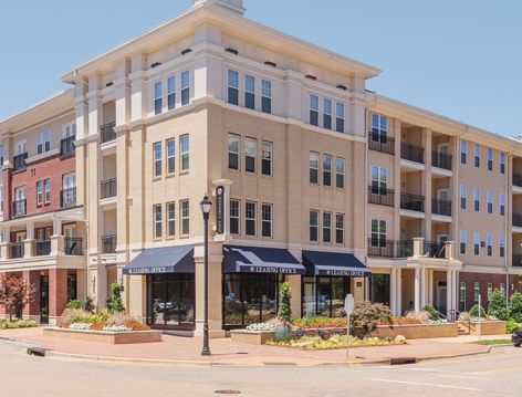 Exterior at Post Parkside at Wade luxury apartment homes in Raleigh, NC