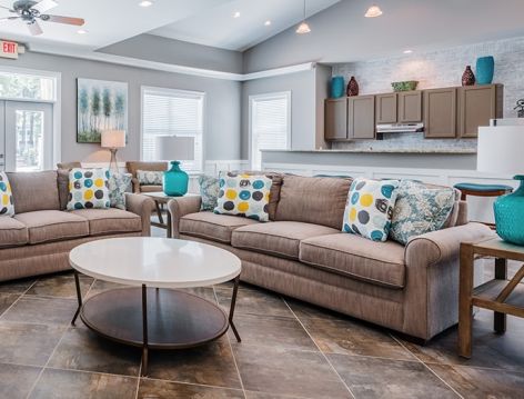 Clubhouse at Farmington Village luxury apartment homes in Summerville, SC