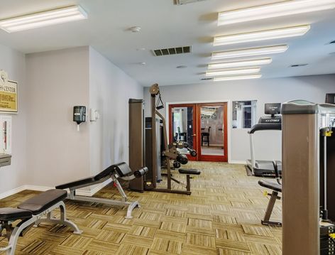 Fitness Center at Colonial Village at Sierra Vista luxury apartment homes in Austin, TX