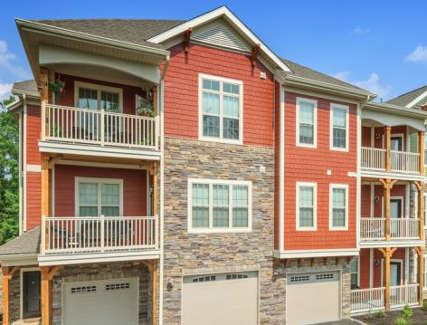 Exterior at Retreat at West Creek luxury apartment homes in Richmond, VA