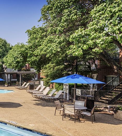 Pool 3 at Colonial Village at Grapevine luxury apartment homes in Grapevine, TX near Dallas