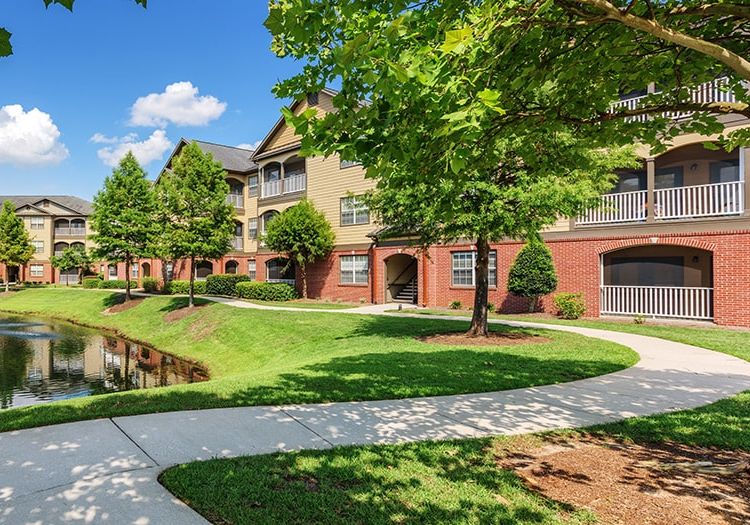 Walking Path at Colonial Grand at Godley Station luxury apartment homes in Savannah, GA