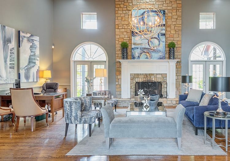 Leasing Office at Grande View luxury apartment homes in Nashville, TN