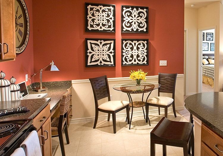 Dining Room and Kitchen at Colonial Grand at Onion Creek luxury apartment homes in Austin, TX