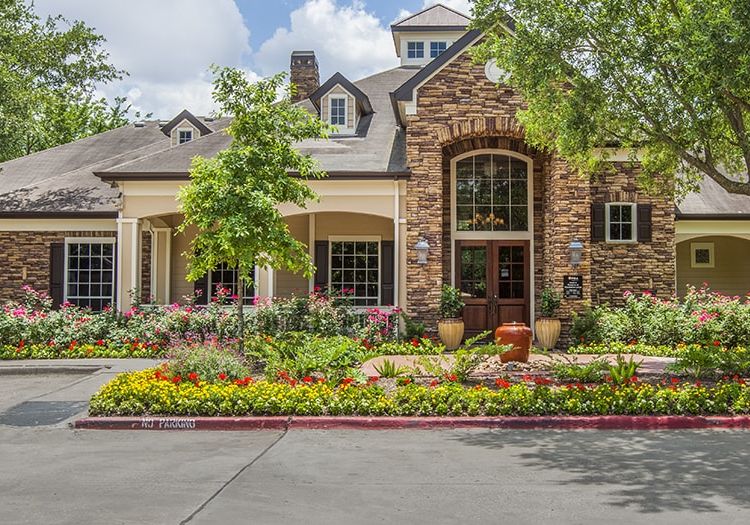 Leasing office at Reserve at Woodwind Lakes luxury apartment homes in Houston, TX