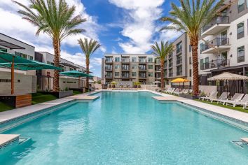 Pool at MAA Val Vista luxury apartment homes in Phoenix, AZ
