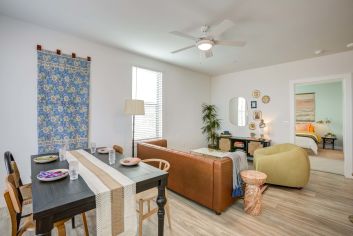 Living room at MAA Val Vista luxury apartment homes in Phoenix, AZ