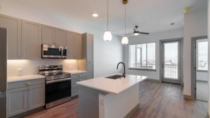 Kitchen at MAA Milepost 35 luxury apartment homes in Denver, CO