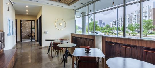 Clubhouse Area 2 at Post River North luxury apartment homes in Denver, CO