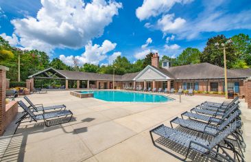 Poolside View at MAA Steeplegate in Gainesville, FL