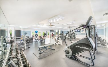 Fitness center at Atlantic Crossing luxury apartment homes in Jacksonville, FL