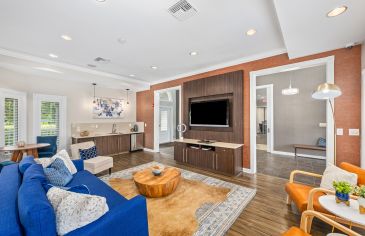 Lounge at Hunters Ridge at Deerwood luxury apartment homes in Jacksonville, FL