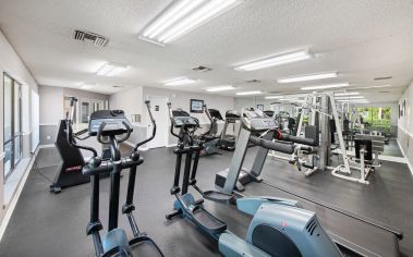 Fitness Center at Lakeside Apartments in Jacksonville, FL