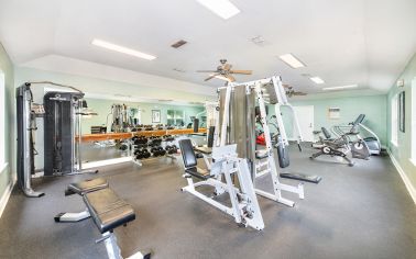 Fitness center at MAA Belmont luxury apartment homes in Jacksonville, FL