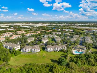 Aerial property at MAA Twin Lakes in Orlando, FL