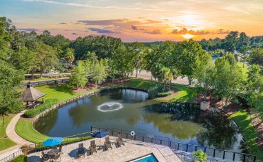 Aerial Pond at MAA Oak Grove in Tallahassee, FL