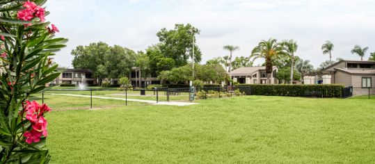 Pet Park at Belmere luxury apartment homes in Tampa, FL