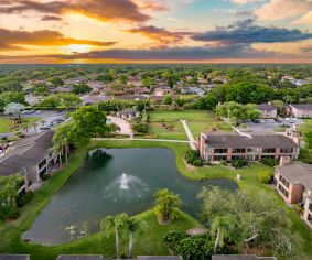 Aerial property shot at MAA Belmere in Tampa, FL