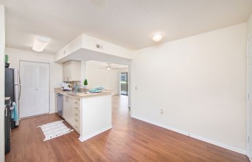 Kitchen at MAA Indio Point luxury apartments homes in Brandon, FL