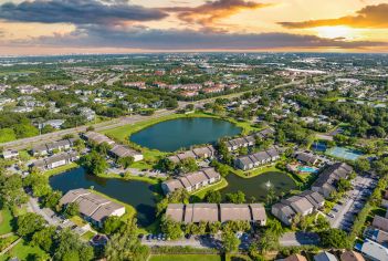 Property aerial at MAA Indio Point luxury apartments homes in Brandon, FL