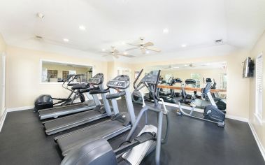 Fitness center at MAA Brandon luxury apartment homes in Tampa, FL