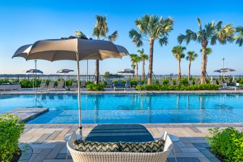 Pool at MAA Breakwater luxury apartment homes in Tamps, FL
