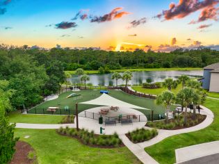 Aerial Dog Park at MAA Hampton Preserve in Tampa, FL