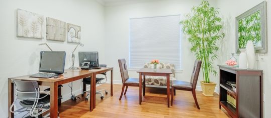 Business Center at MAA Lakewood Ranch luxury apartment homes in Tampa, FL