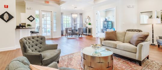 Lounge at MAA Lakewood Ranch luxury apartment homes in Tampa, FL