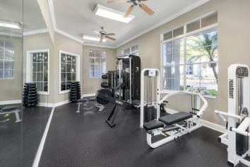 Fitness center at MAA Tampa Oaks luxury apartment homes in Tampa, FL