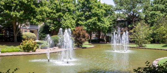 Pond at MAA Berkeley Lake luxury apartment homes in Duluth, GA