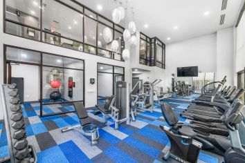 Fitness center at MAA Buckhead luxury apartment homes in Atlanta, GA