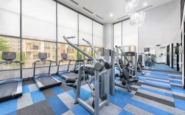 Fitness center at MAA Buckhead luxury apartment homes in Atlanta, GA