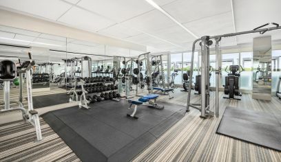 Fitness center at MAA Lenox luxury apartment homes in Atlanta, GA