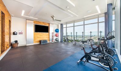 Spin Studio at MAA Midtown luxury apartment homes in Atlanta, GA