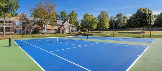 Tennis Court at MAA River Place luxury apartment homes in Atlanta, GA