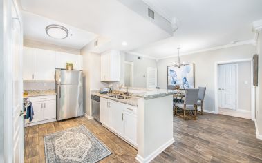 Kitchen at MAA Riverside luxury apartment homes in Atlanta , GA