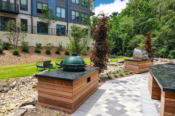 Grill area at MAA West Midtown luxury apartment homes in Atlanta, GA