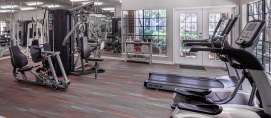 Fitness Center at MAA Huntington luxury apartment homes in Savannah, GA