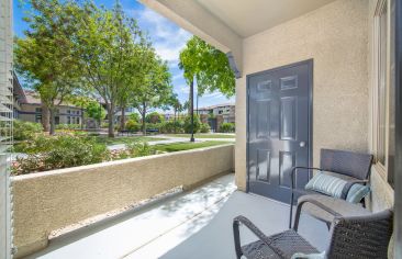 Patio at Colonial Grand at Desert Vista in Las Vegas, NV